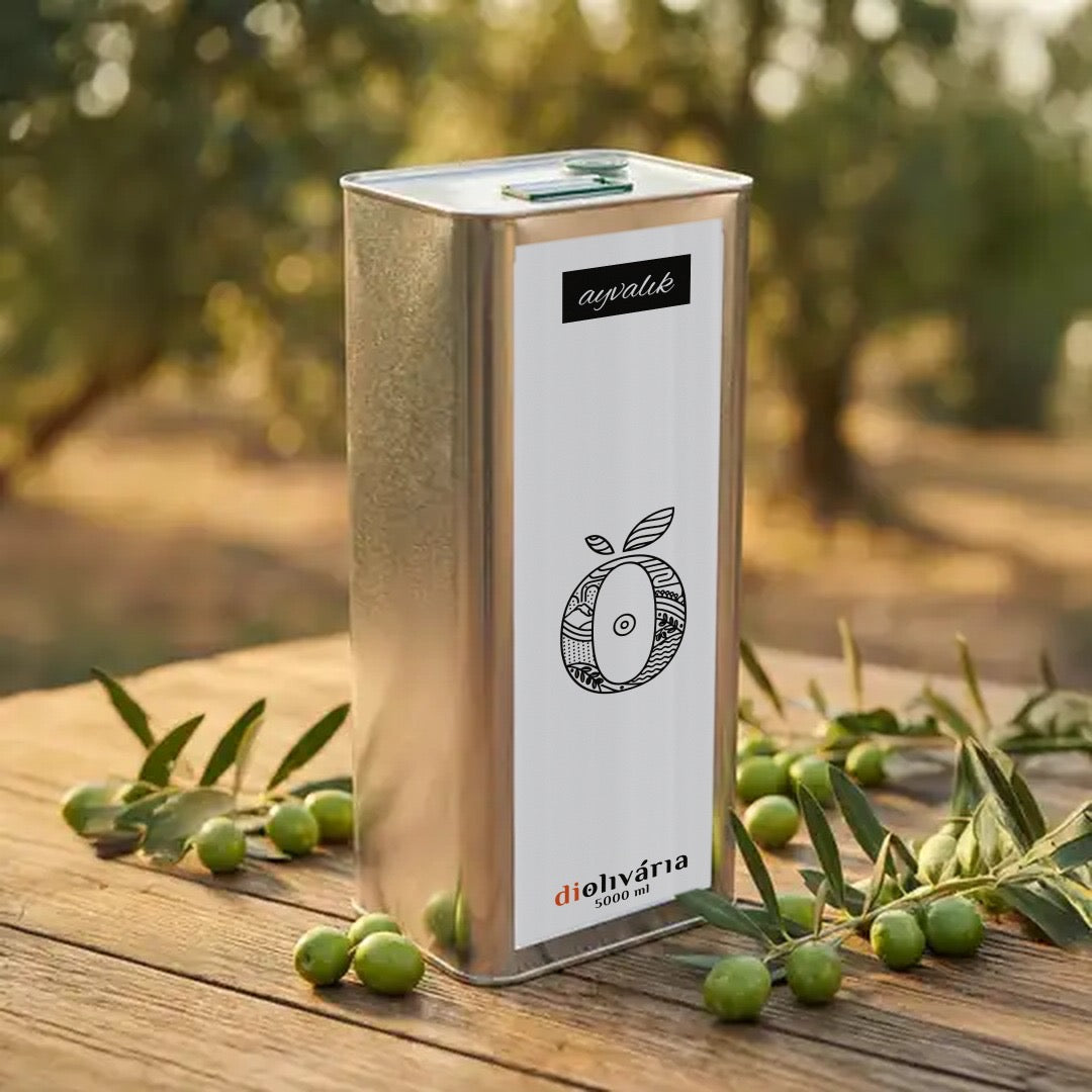 diolivária Ayvalık erken hasat zeytinyağı 5000 ml teneke